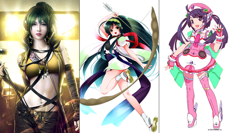 Illustration for article titled Vocaloid Singers Have the Coolest Character Designs